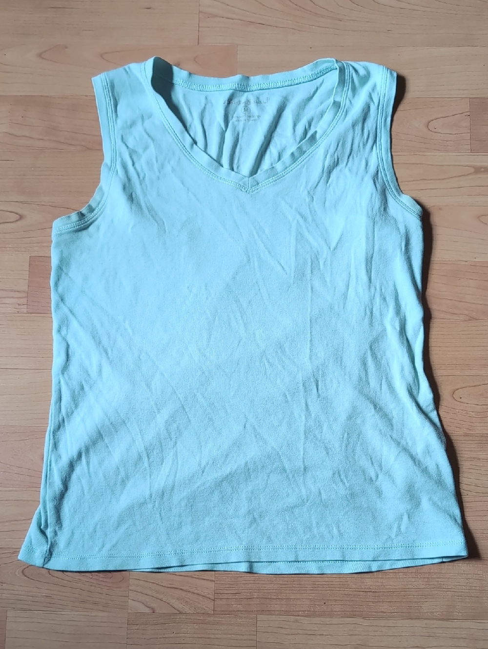 Eddie Bauer Tank Top Light Green Size Medium